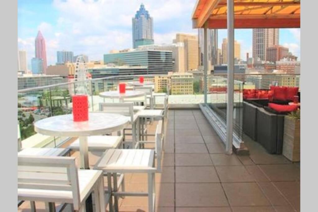 Heart Of Downtown 2Bd 1Free Parking View! Lm1008 애틀랜타 외부 사진